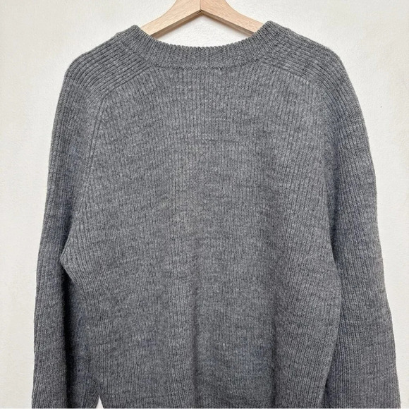 Hudson’s Bay Company Vintage Womens 44 England  Chunky Sweater In Grey - Picture 12 of 14